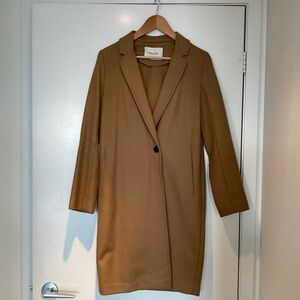 Aritzia camel coat